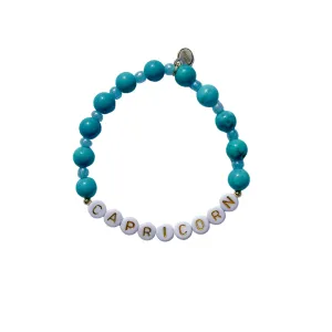 Capricorn Gemstone Bracelet