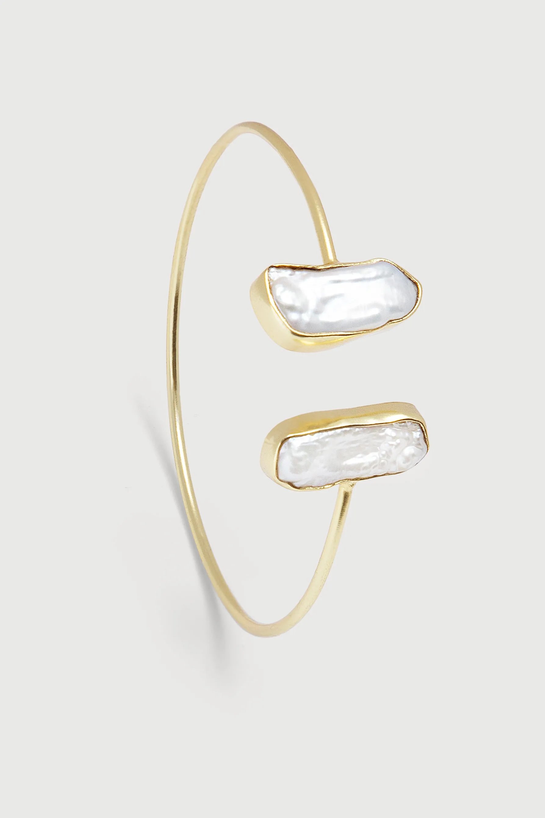 Cascading Freshwater Pearl Cuff