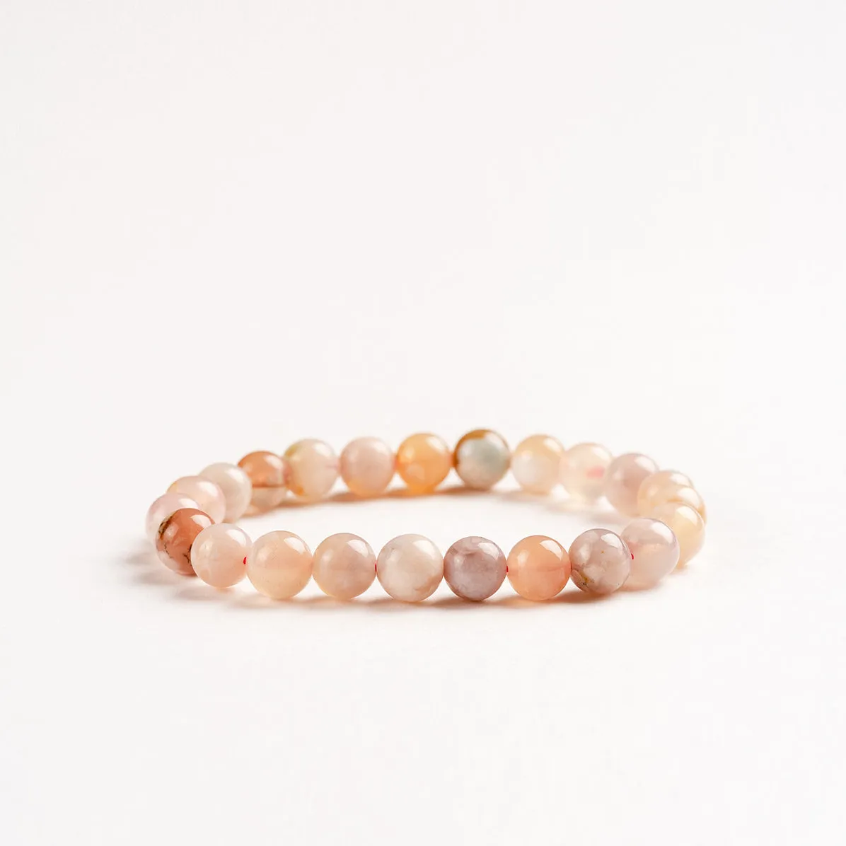 Cherry Blossom Agate Bracelet