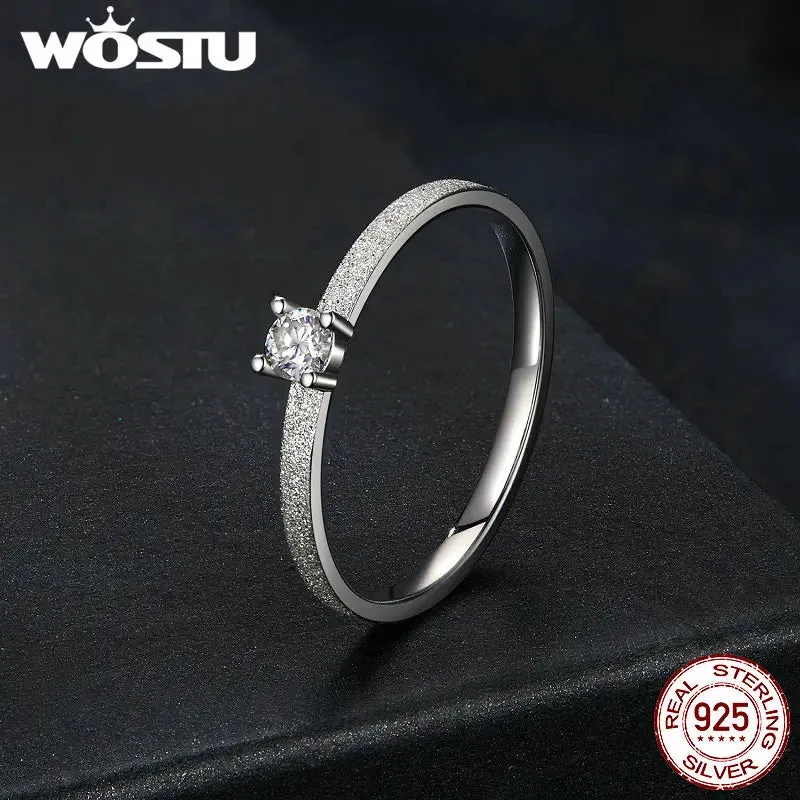 Classic Moissanite Wedding Ring