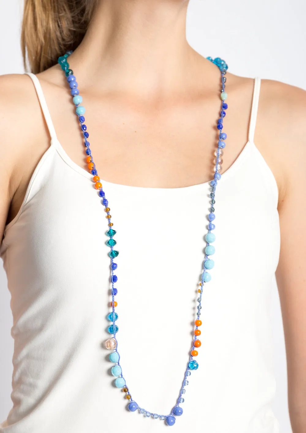 Color Me Pretty Necklace (Indigo)
