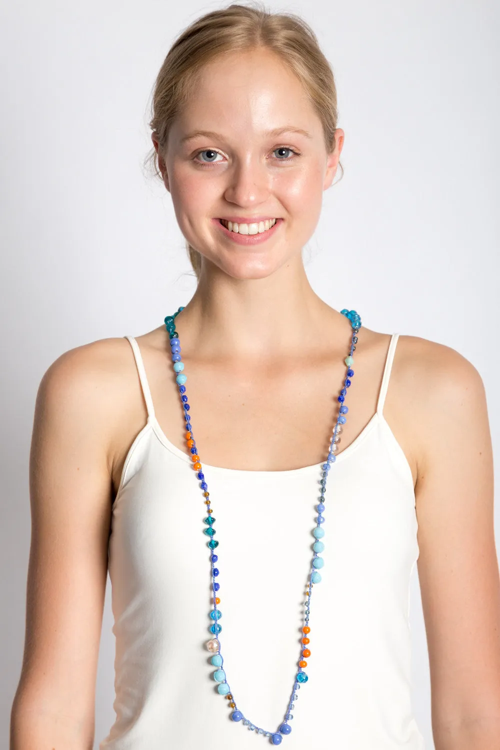 Color Me Pretty Necklace (Indigo)