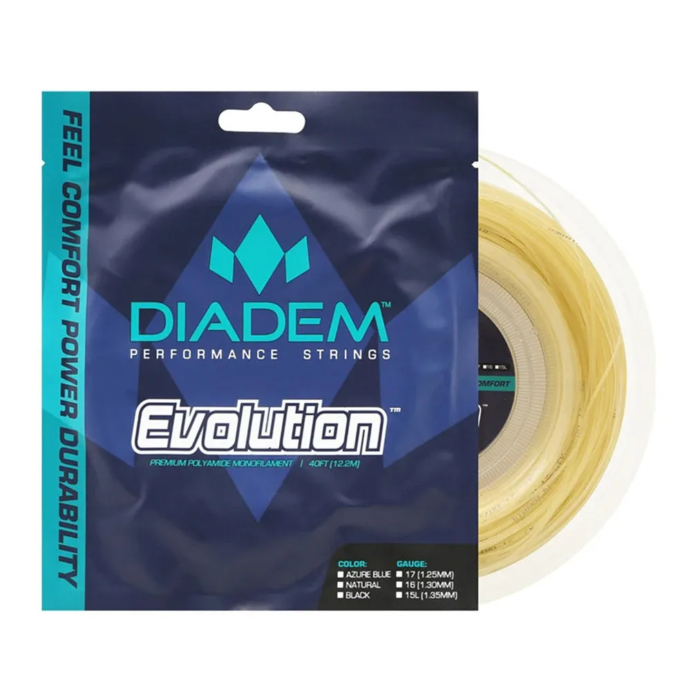 Diadem Evolution 17g Natural Tennis String