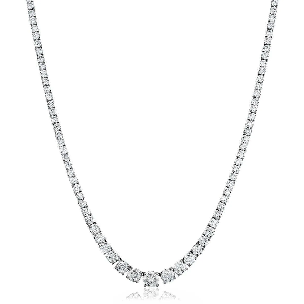 DIAMOND CLAW SETTING NECKLACE