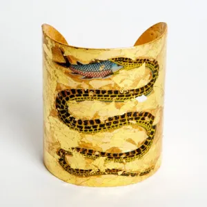 Evocateur Snake with Fish Cuff
