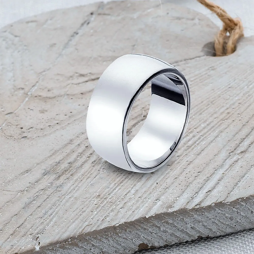 Flat Band Ring - SR106 2mm-10mm Sizes R-Z2