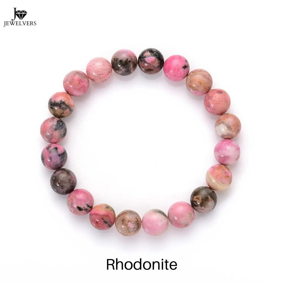 Gemstone Bead Bracelet | Healing Crystal Bracelet