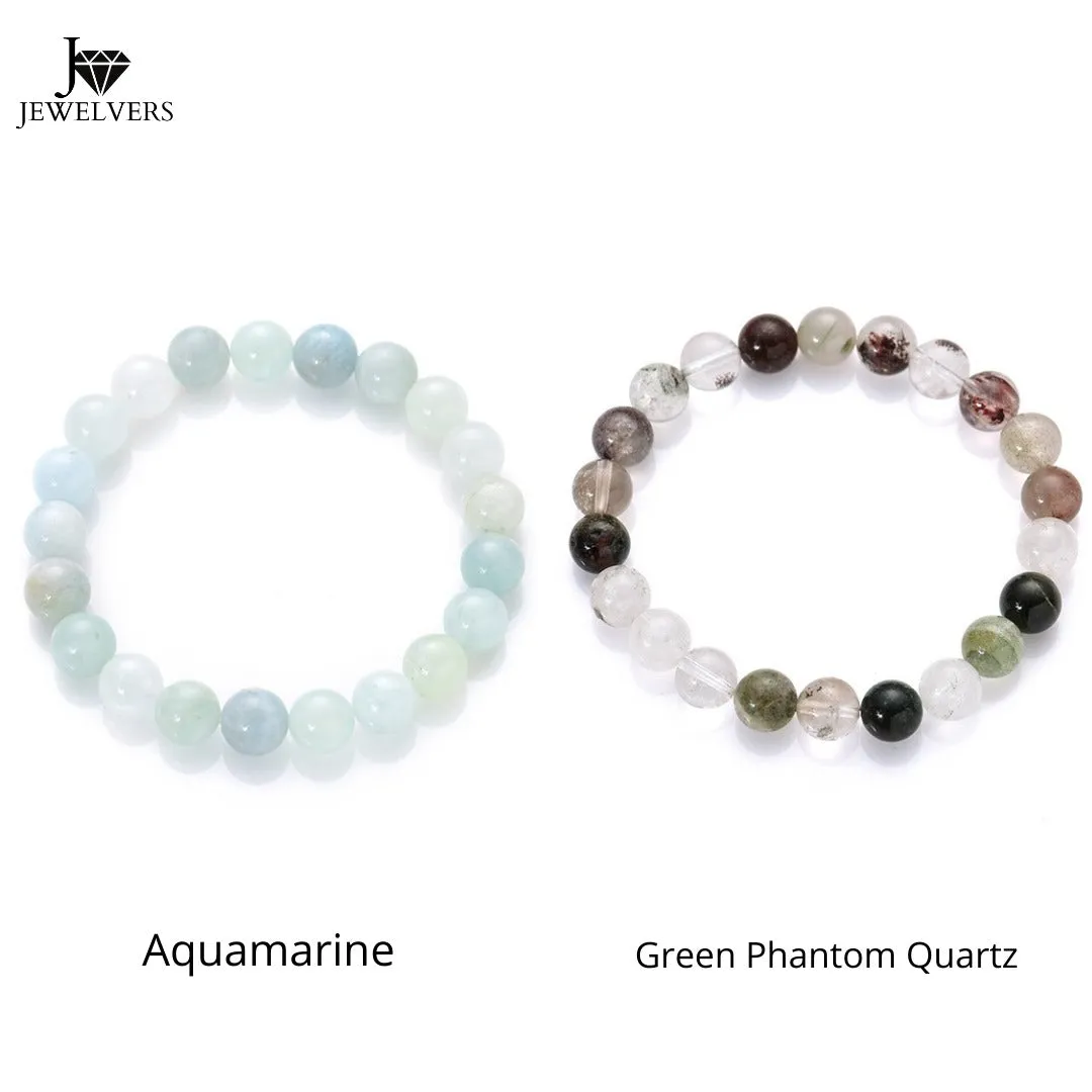 Gemstone Bead Bracelet | Healing Crystal Bracelet