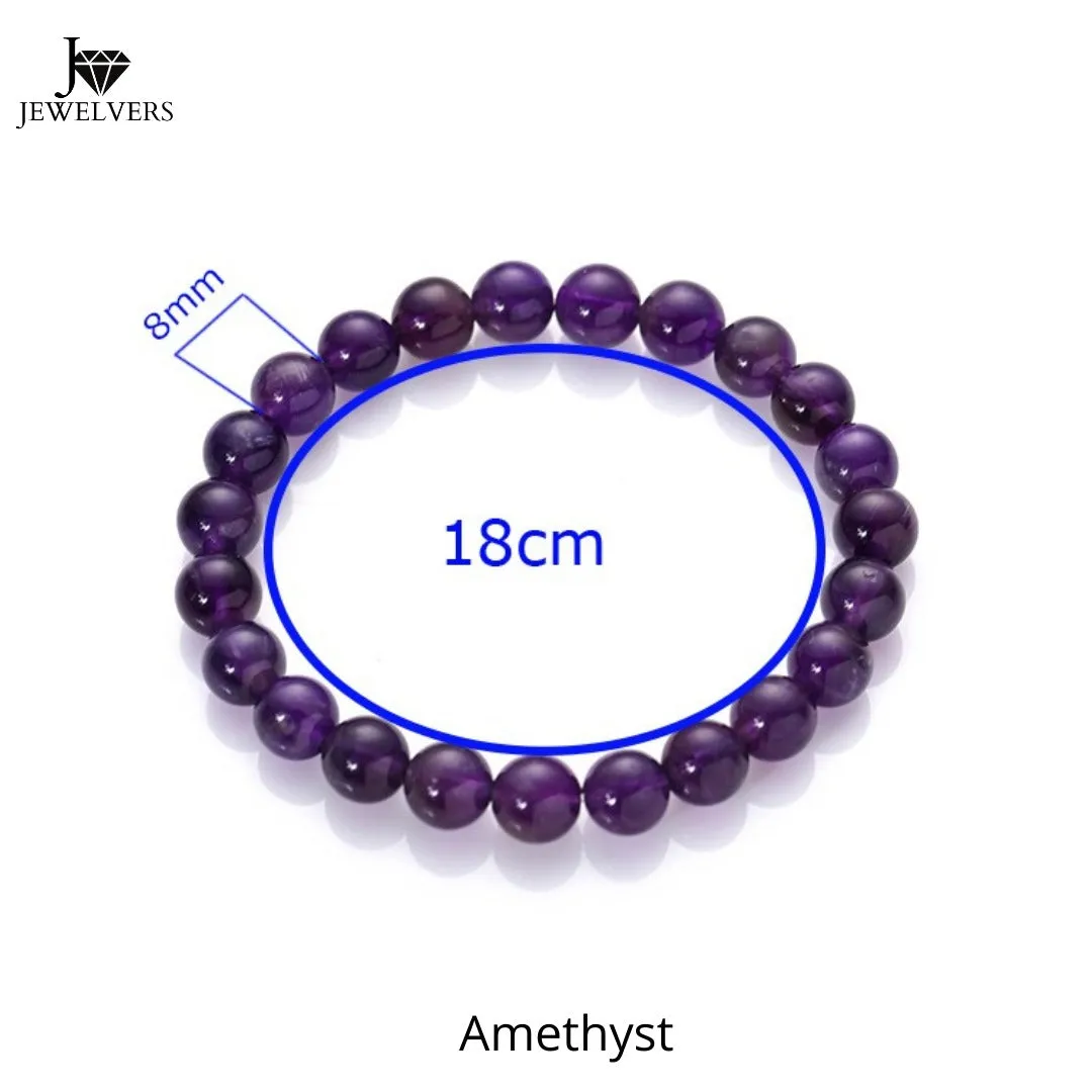 Gemstone Bead Bracelet | Healing Crystal Bracelet