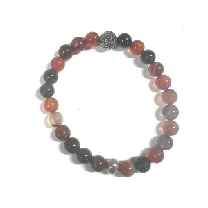 Gemstone Stretch Bead Bracelet