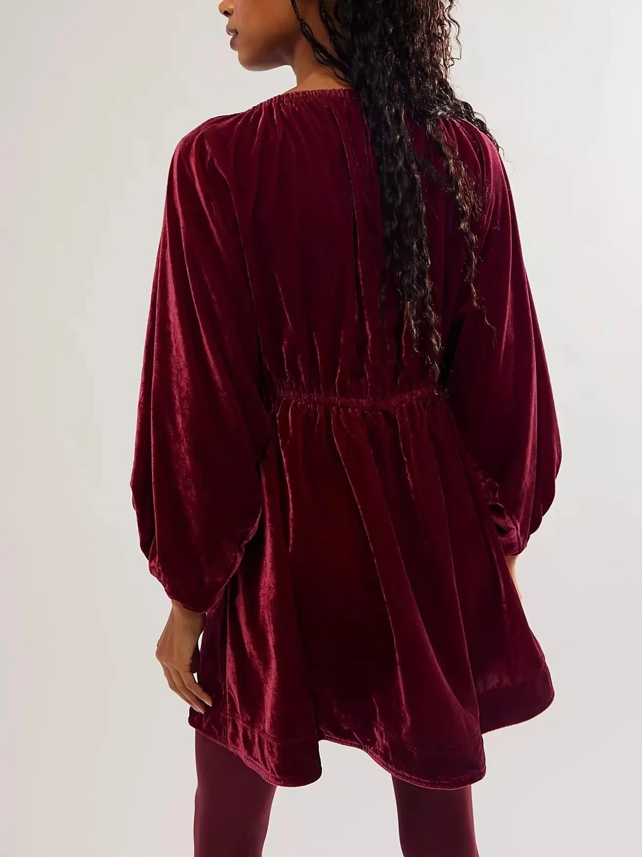 HOT SALE 49% OFF Portia Velvet Mini Dress