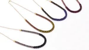 How to Make the Deluxe Beaded Kumihimo Necklace Kit