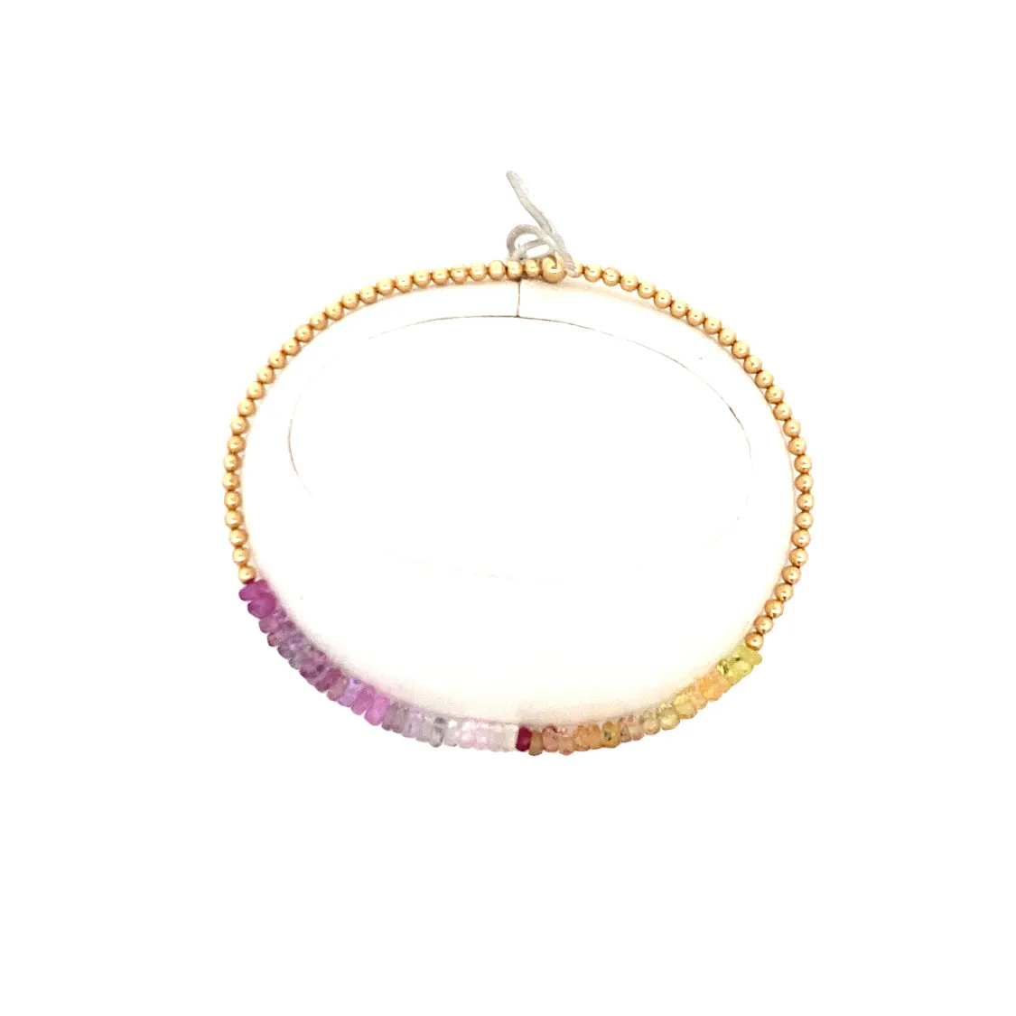 Karen Lazar Design Yellow Gold Expandable Gemstone Bracelet