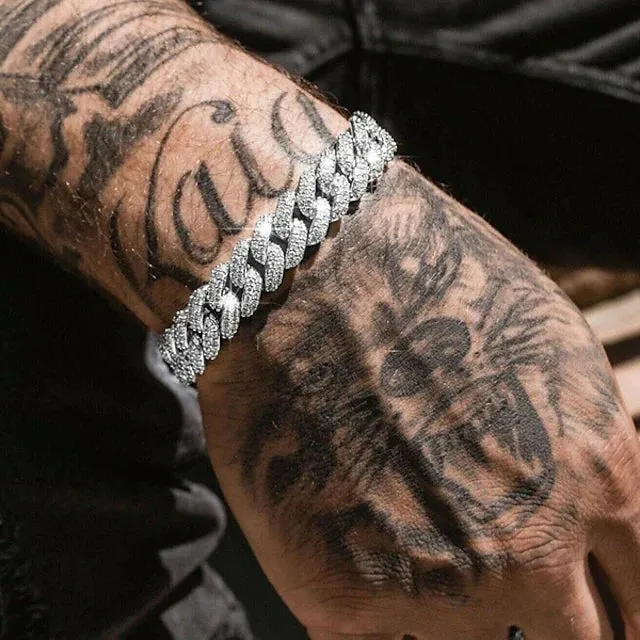 Men's Alloy Metal Bracelet