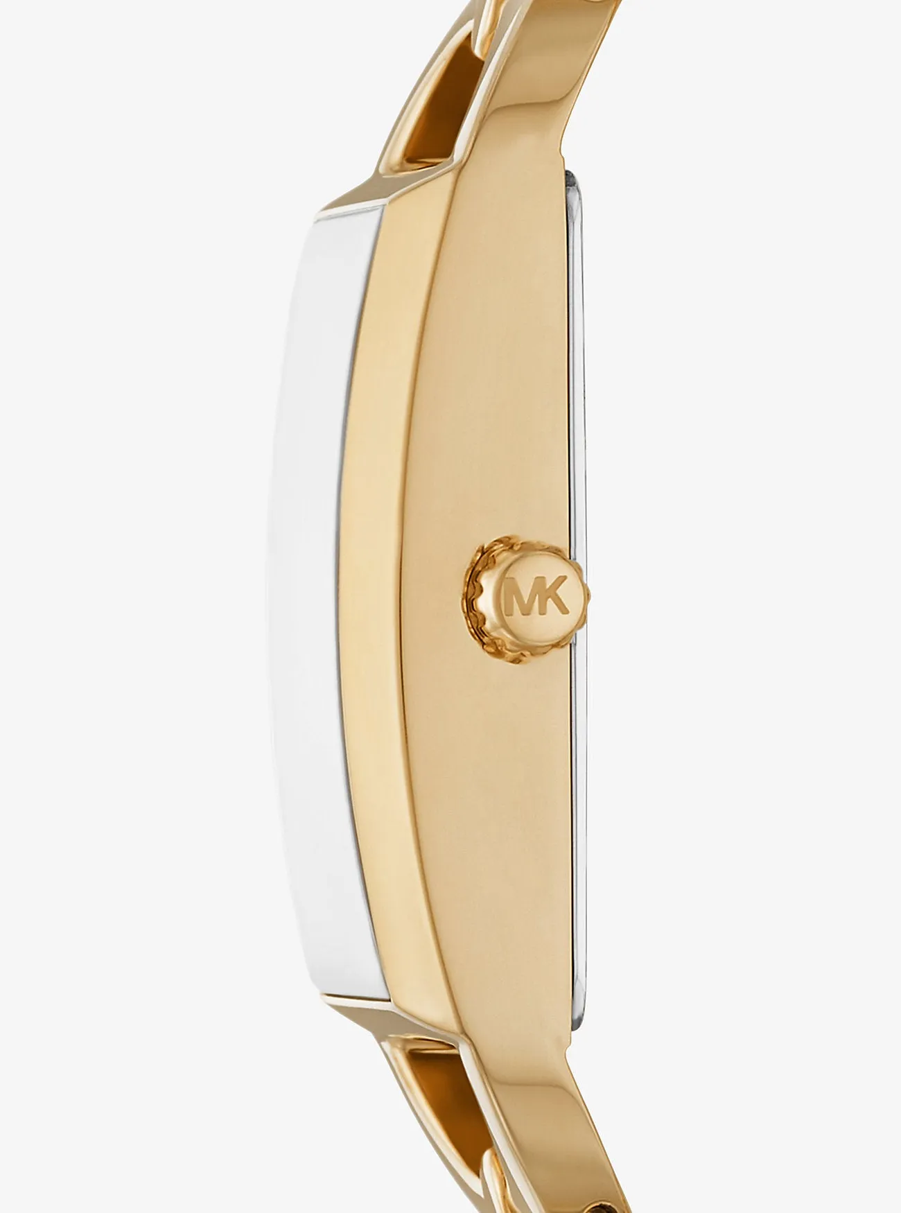 Mini Empire Michael Kors gold watch, yellow