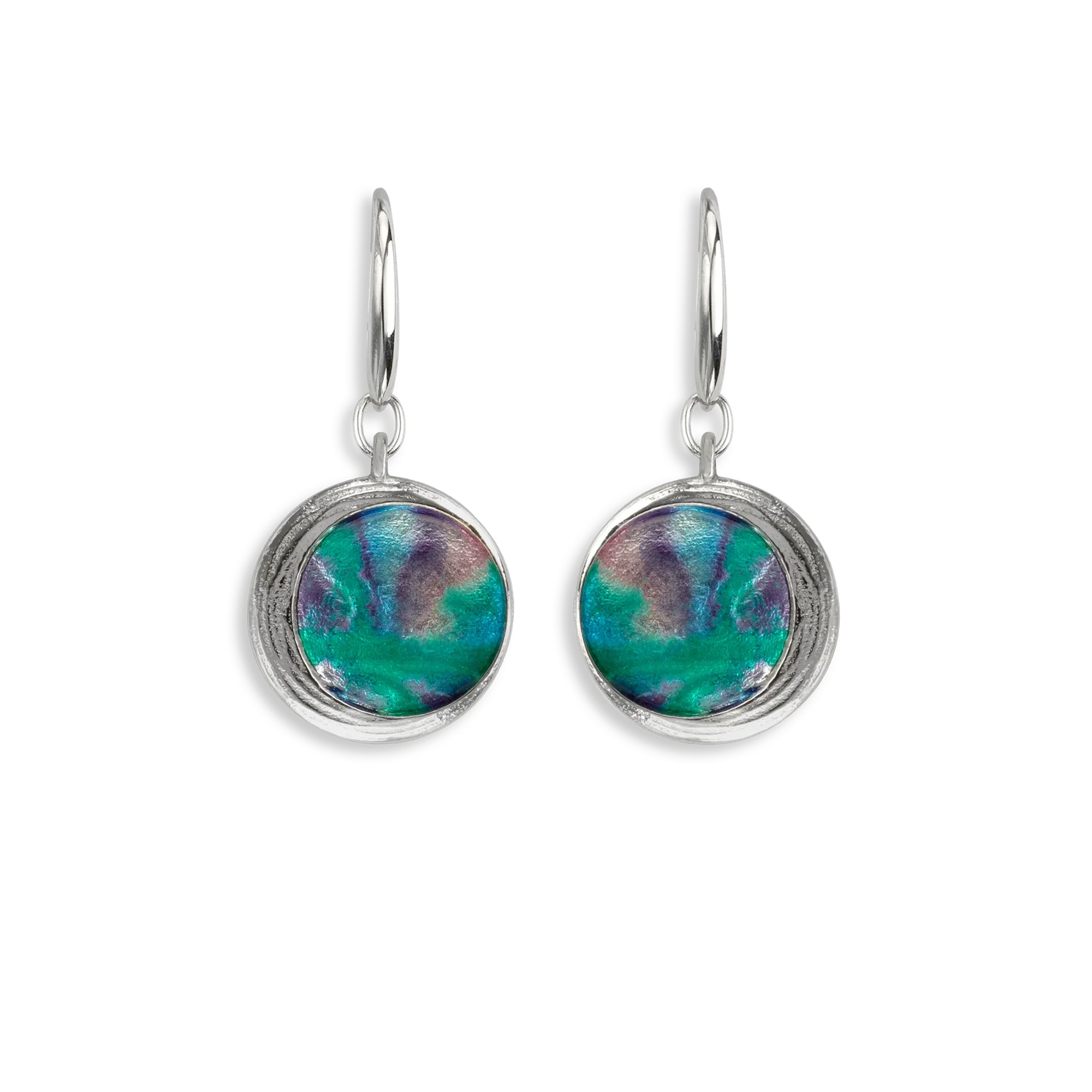 Nicole Barr Aurora Circle Earrings