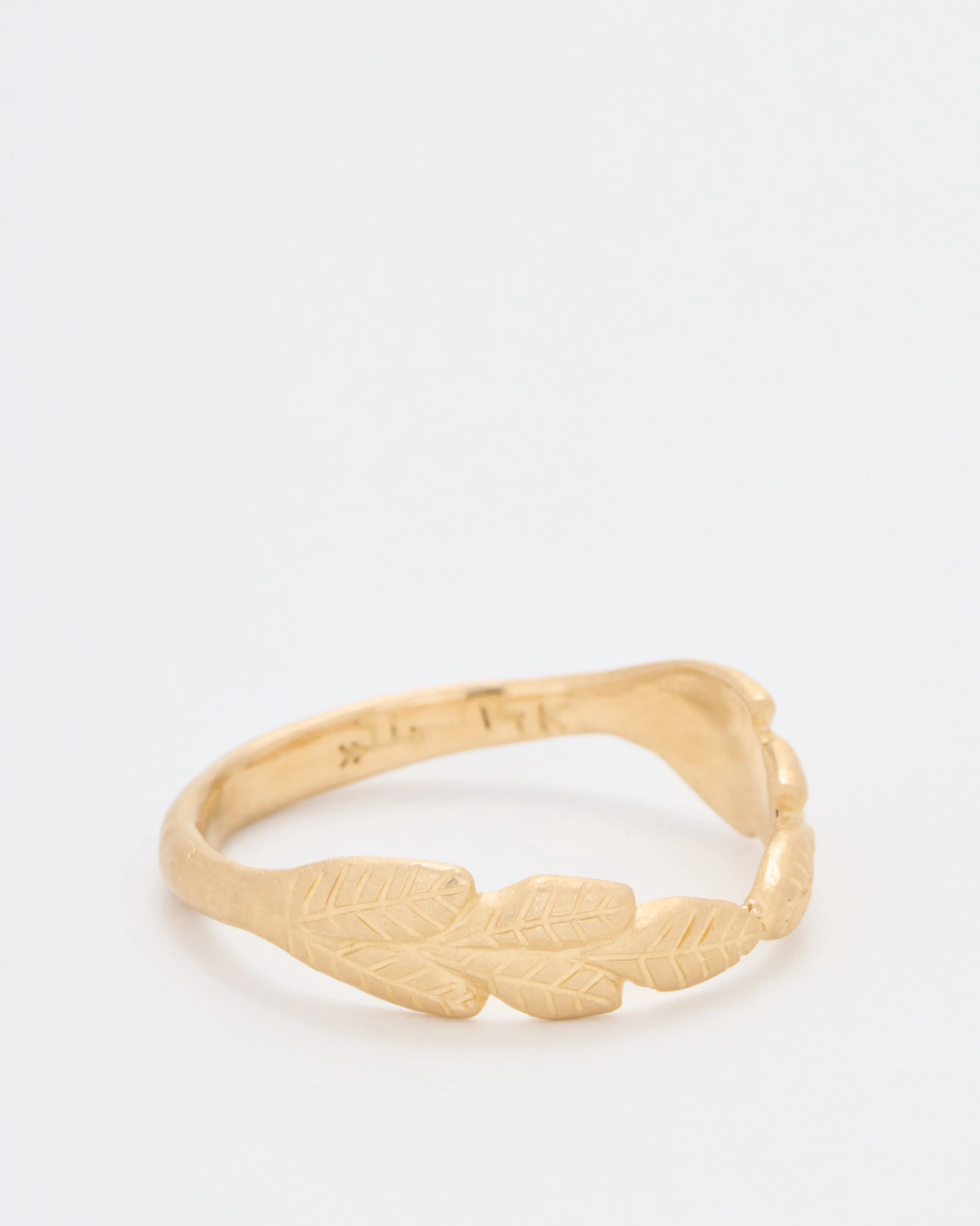 notched diadem ring