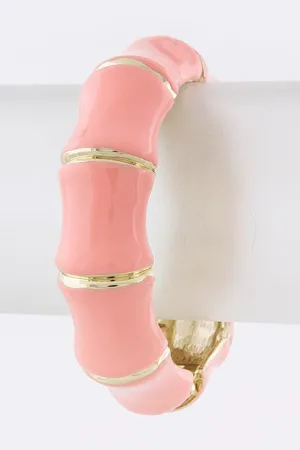 Pink Cuff Bracelet