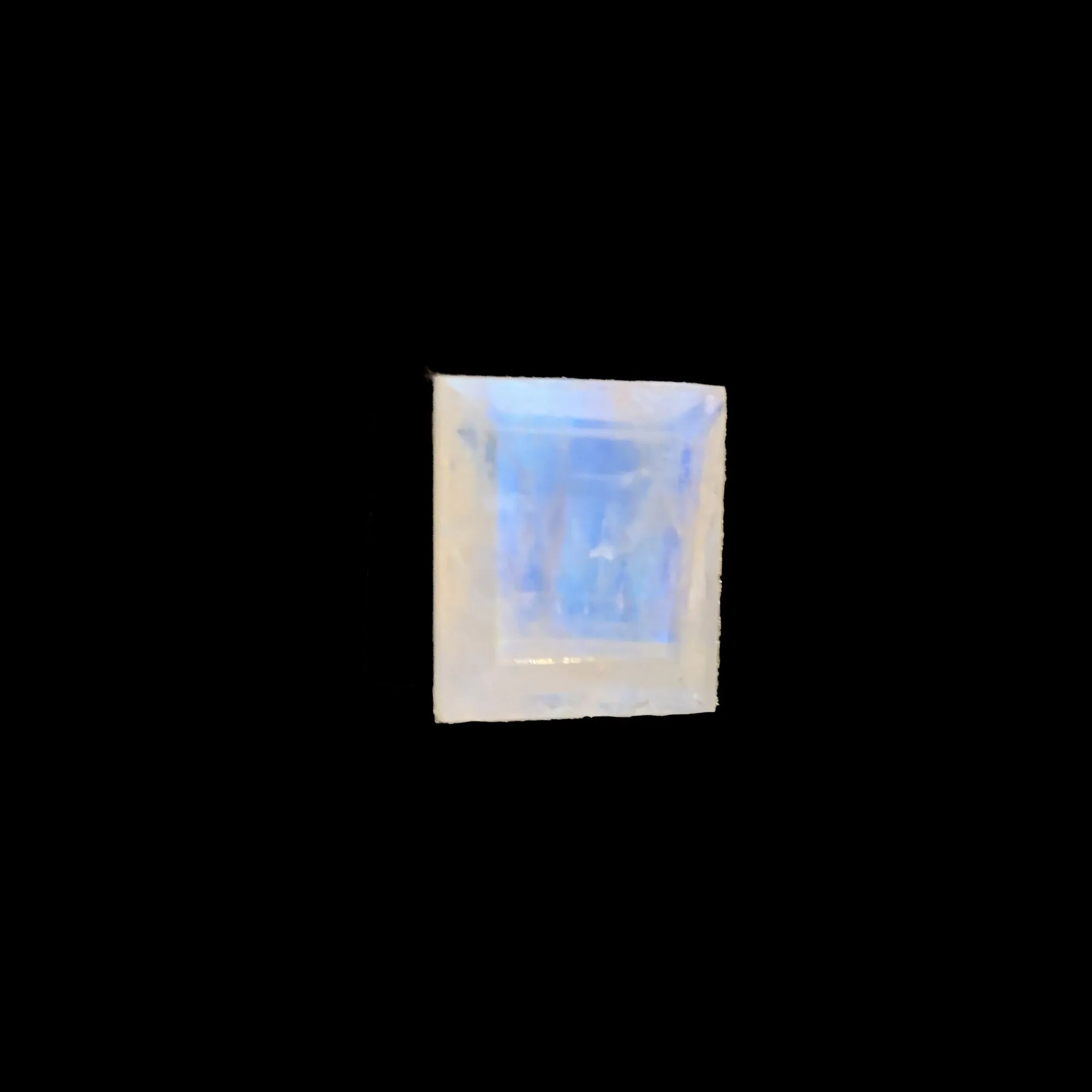 Rainbow Moonstone Gemstone Octagon Cut 9.2 Carat