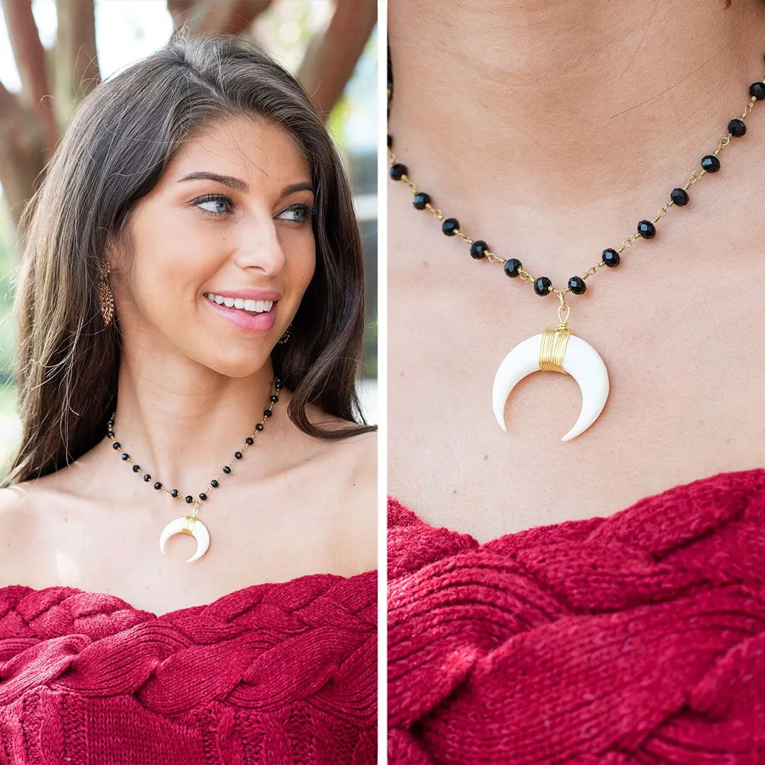 Raw & Rebellious: Daily Delight Necklace, Black