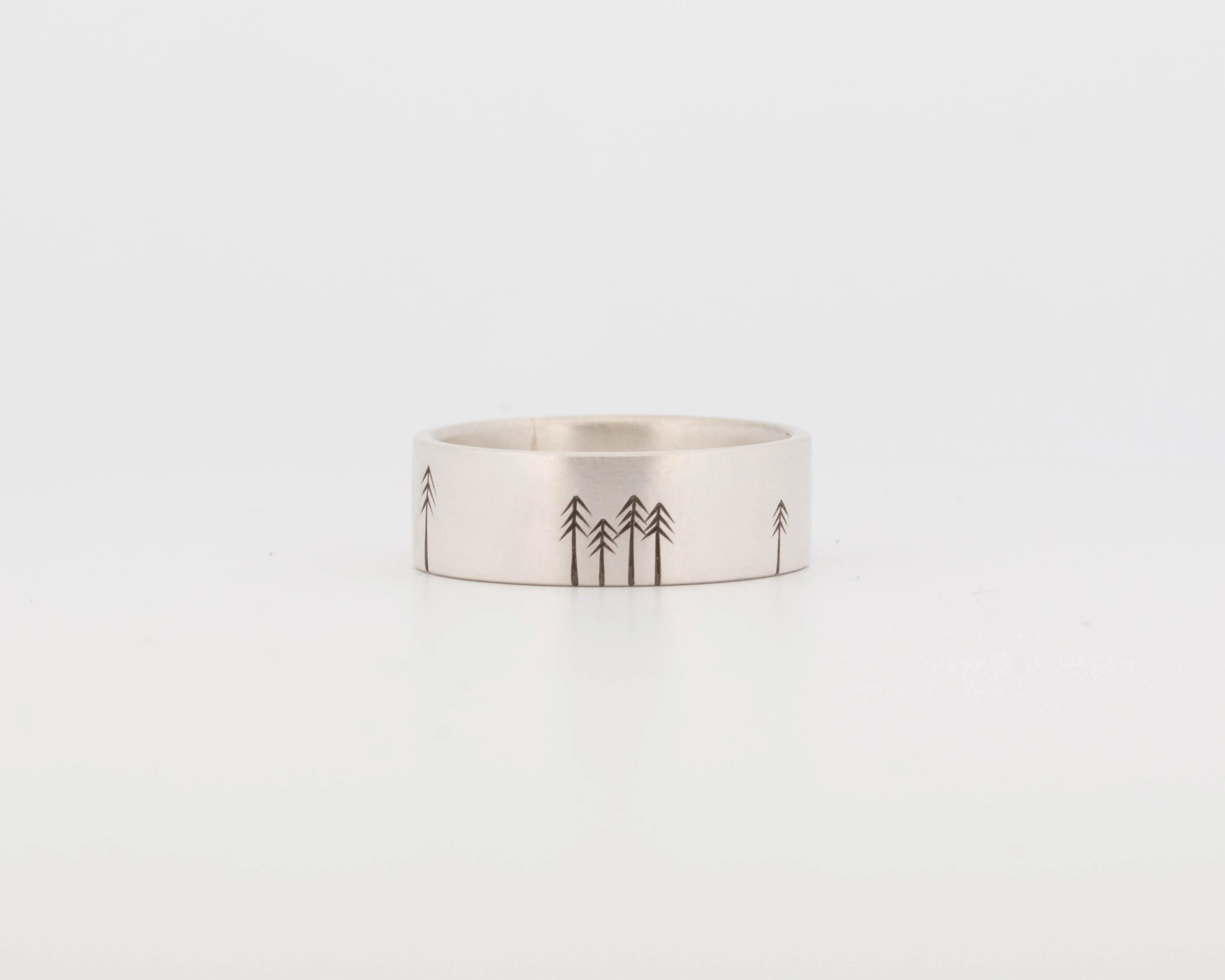 READY TO SHIP #17 Pine Forest Ring - Medium - Size 5