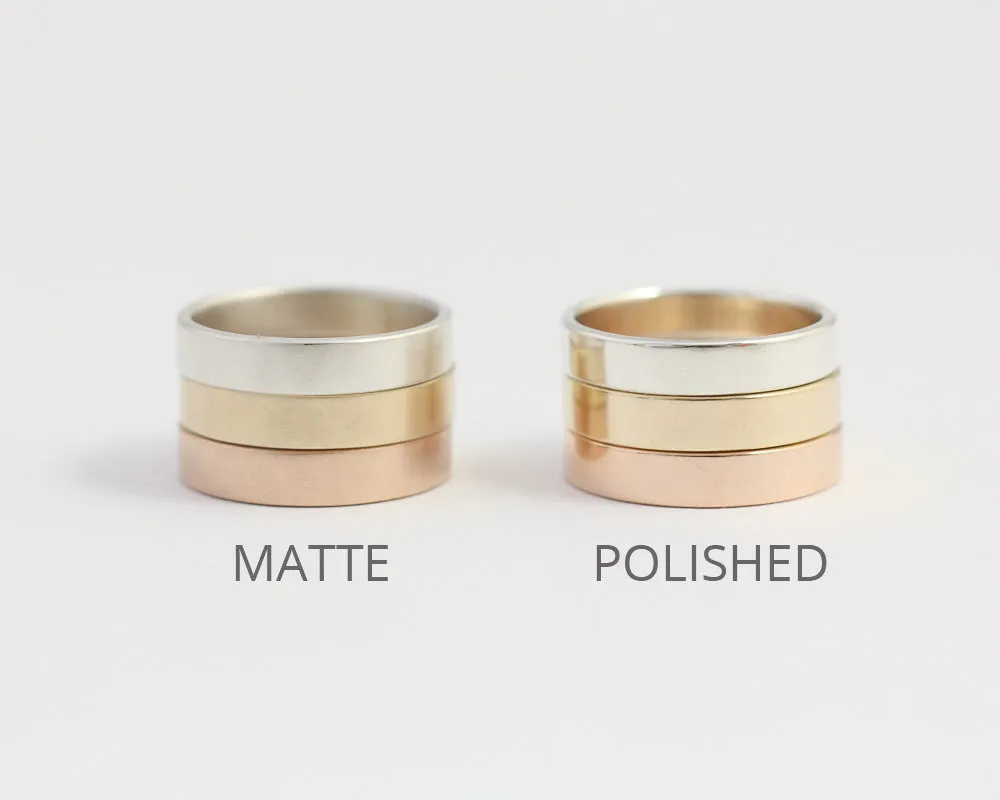 READY TO SHIP #336 Pine Forest Ring in Yellow Gold - Medium