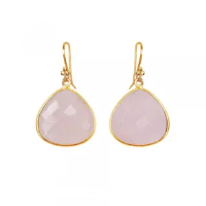 Rose Quartz Dream Earrings