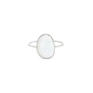 Selena Slice Ring | Moonstone