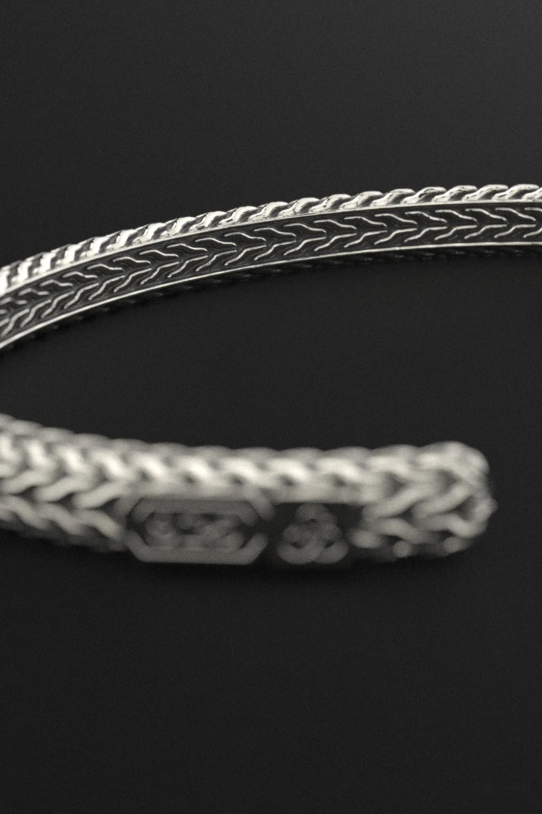 Snake Cuff Bracelet by Seekers Men's Jewelry