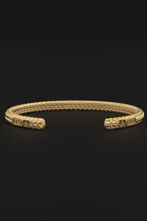 Snake Cuff Bracelet by Seekers Men's Jewelry