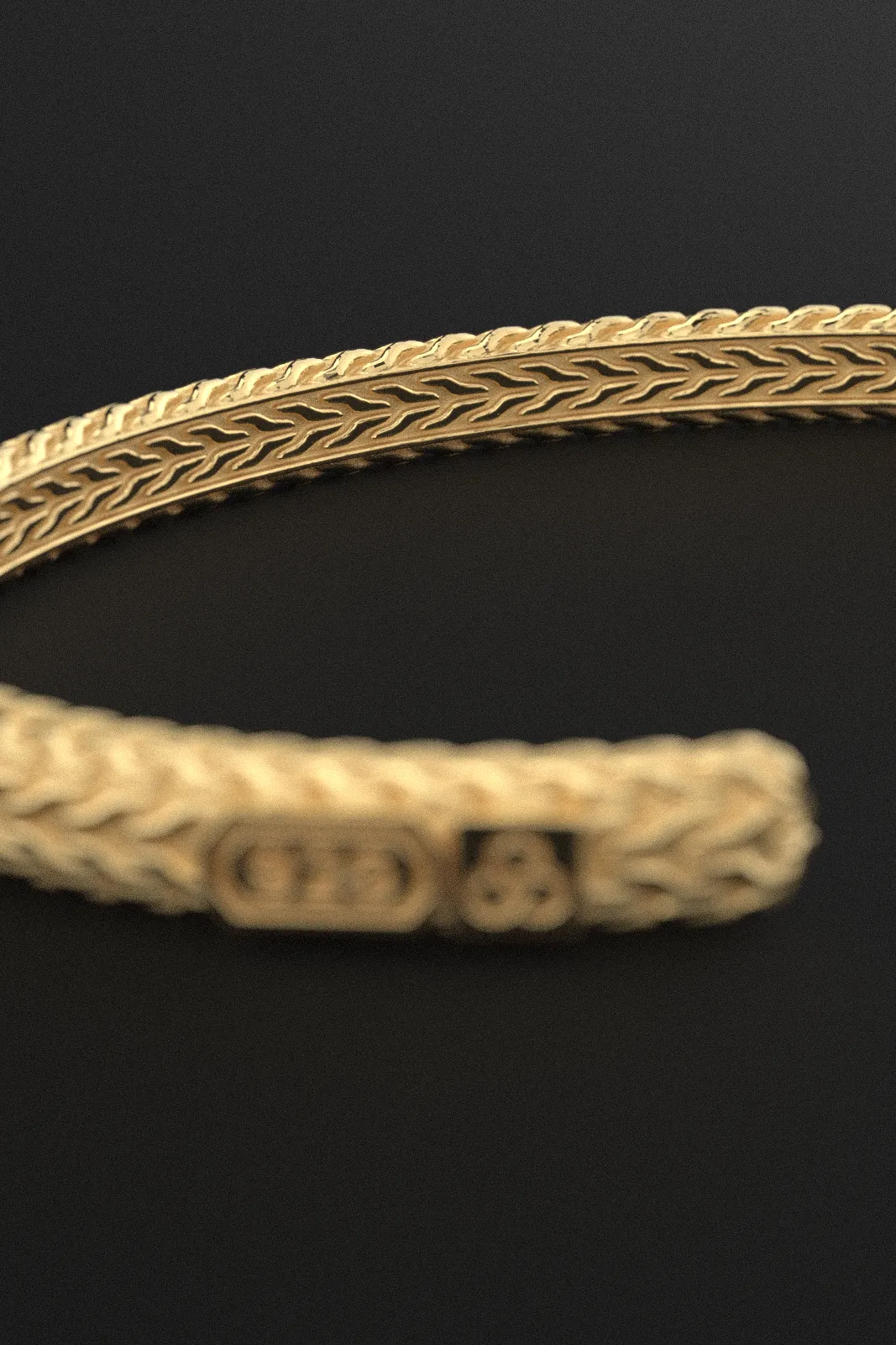 Snake Cuff Bracelet by Seekers Men's Jewelry