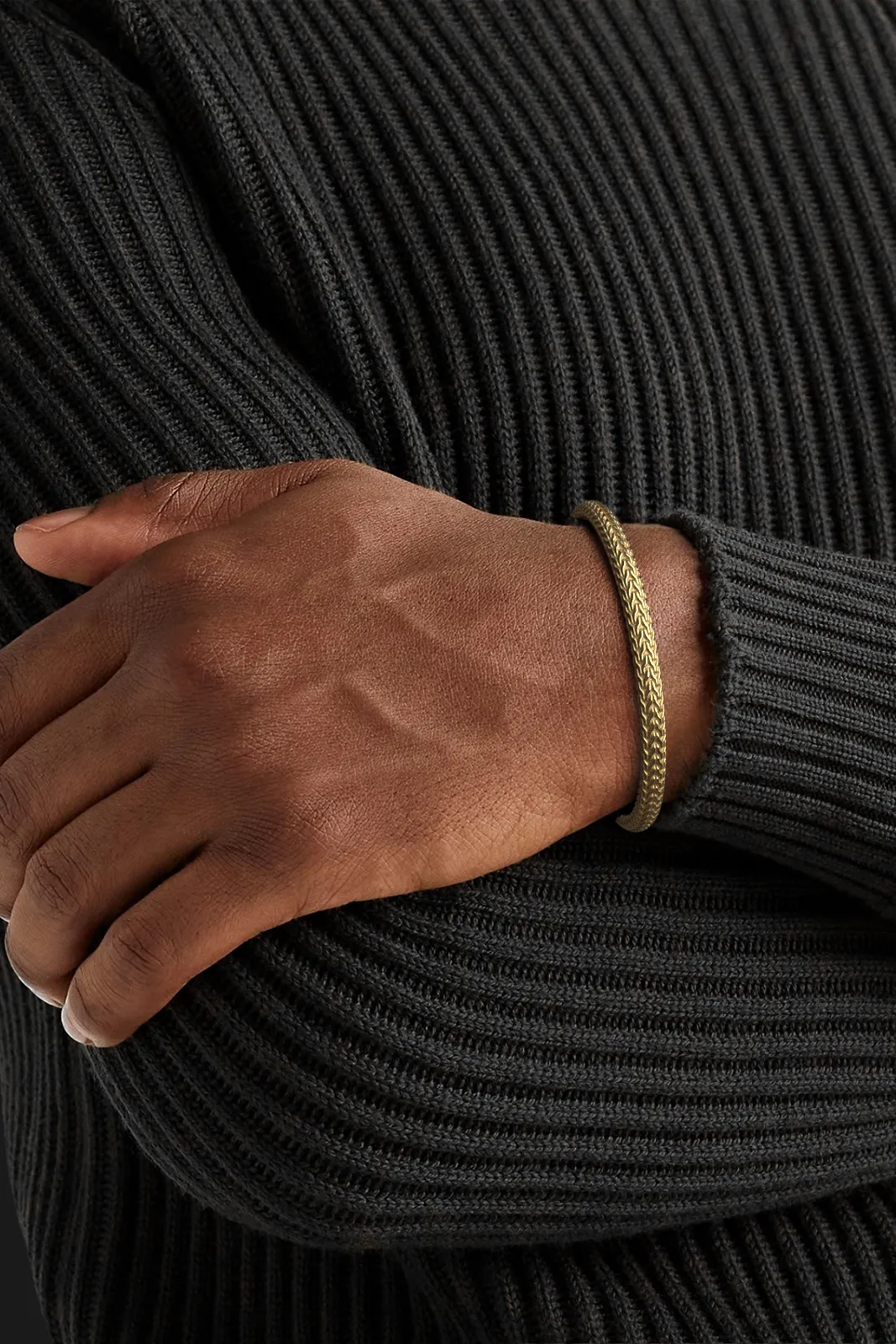 Snake Cuff Bracelet by Seekers Men's Jewelry