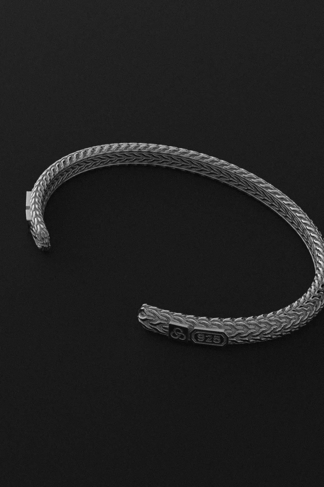 Snake Cuff Bracelet by Seekers Men's Jewelry