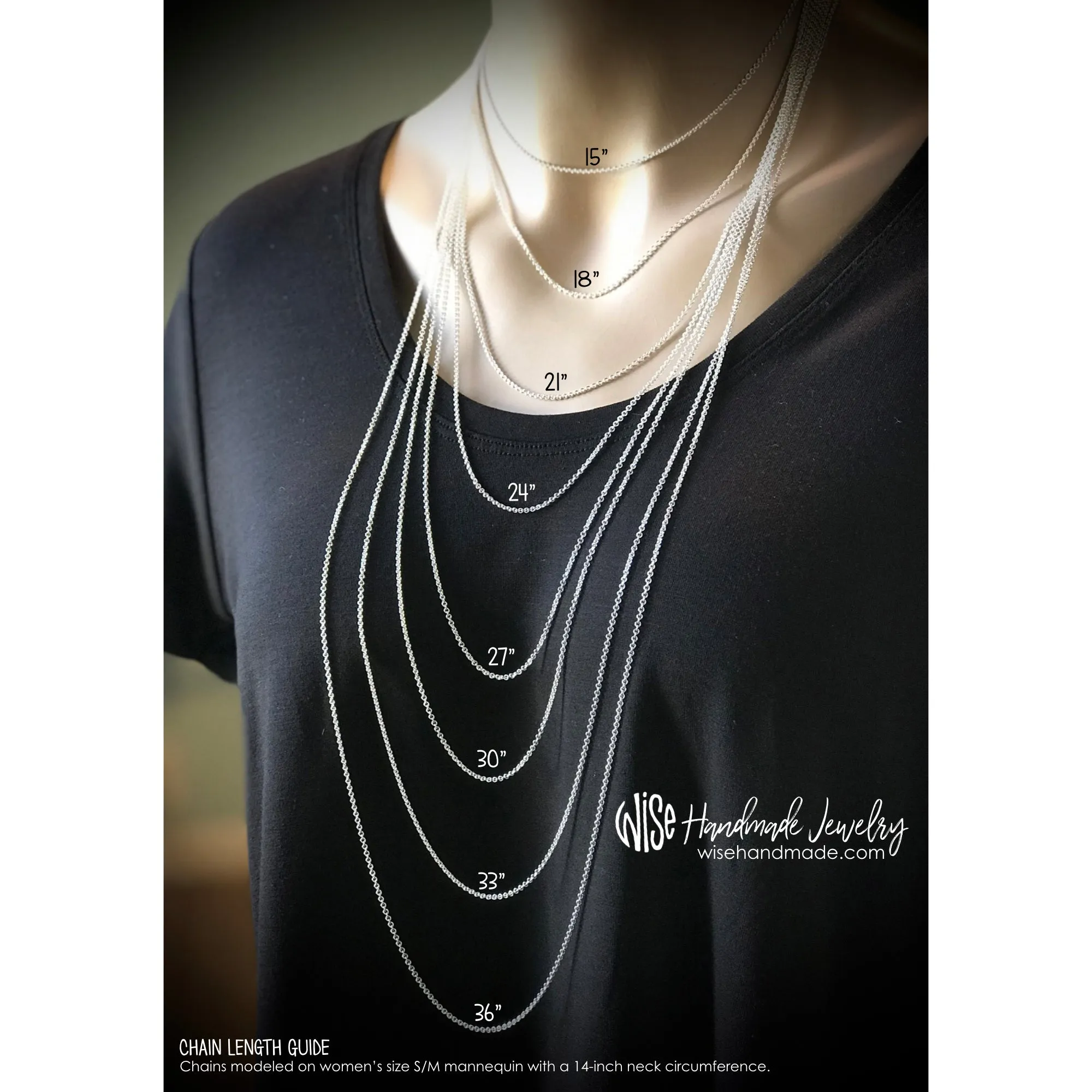 Sterling Silver Beaded Tassel Necklace | Long Wire-Wrapped Drop Pendant