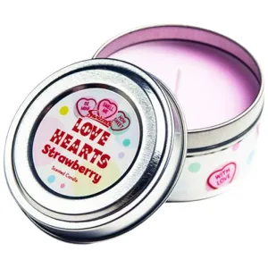Swizzles Love Hearts Scented Candle 3oz - Case of 12