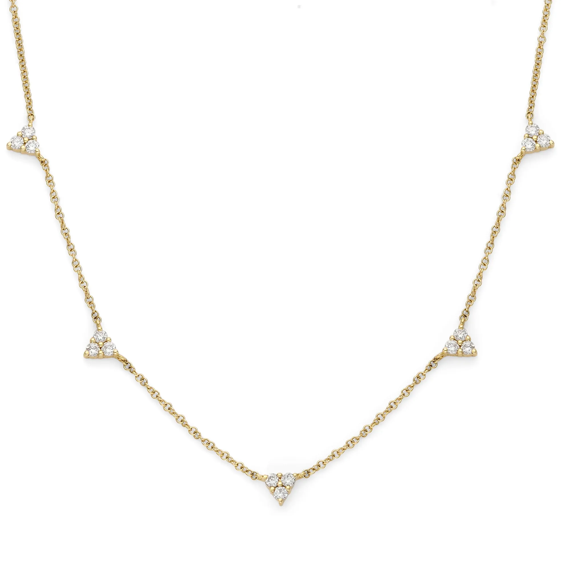 Trio Diamond Necklace