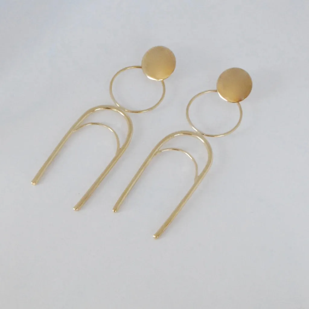 Tune the Moon Earrings