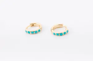 Turquoise Huggies