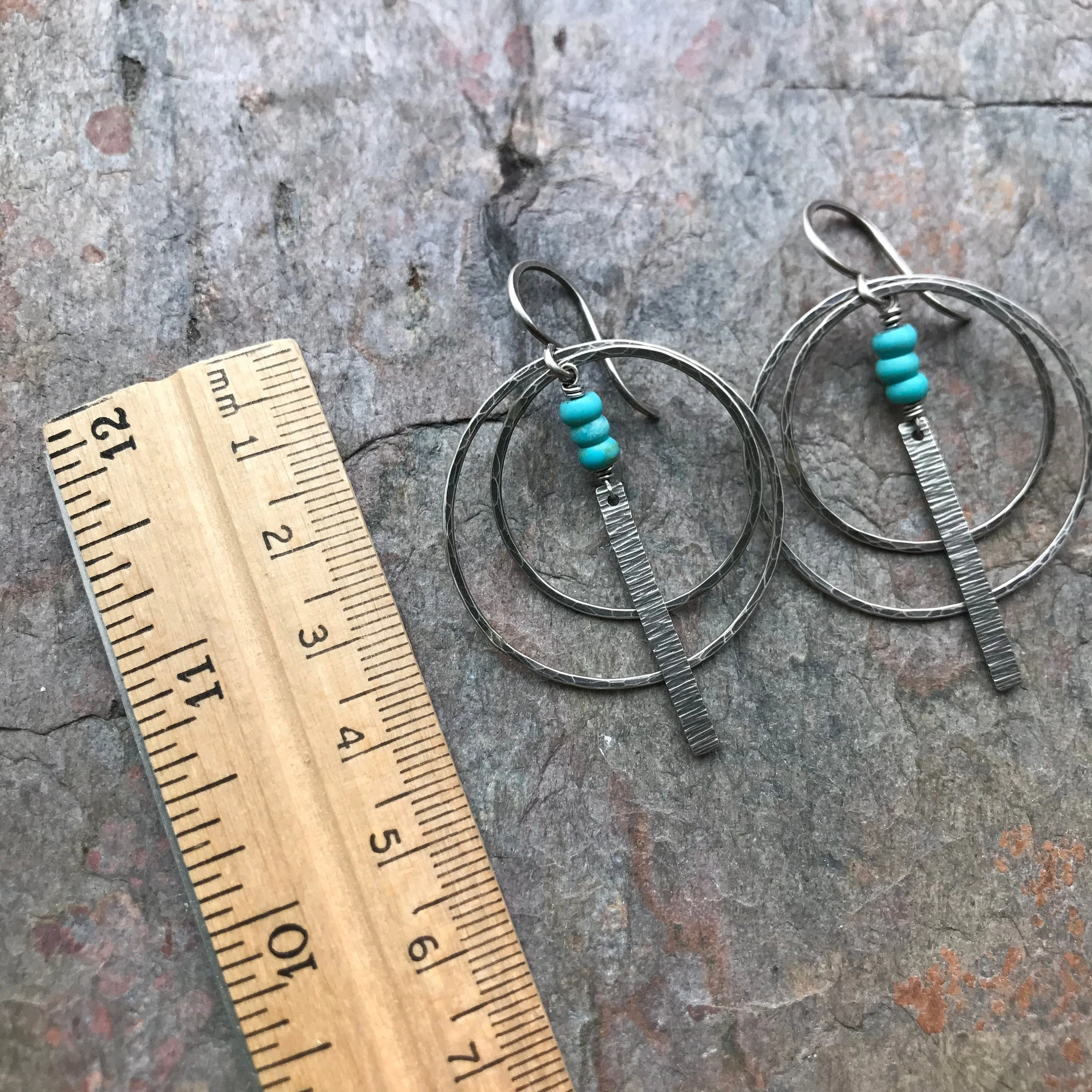 Turquoise Sterling Silver Earrings