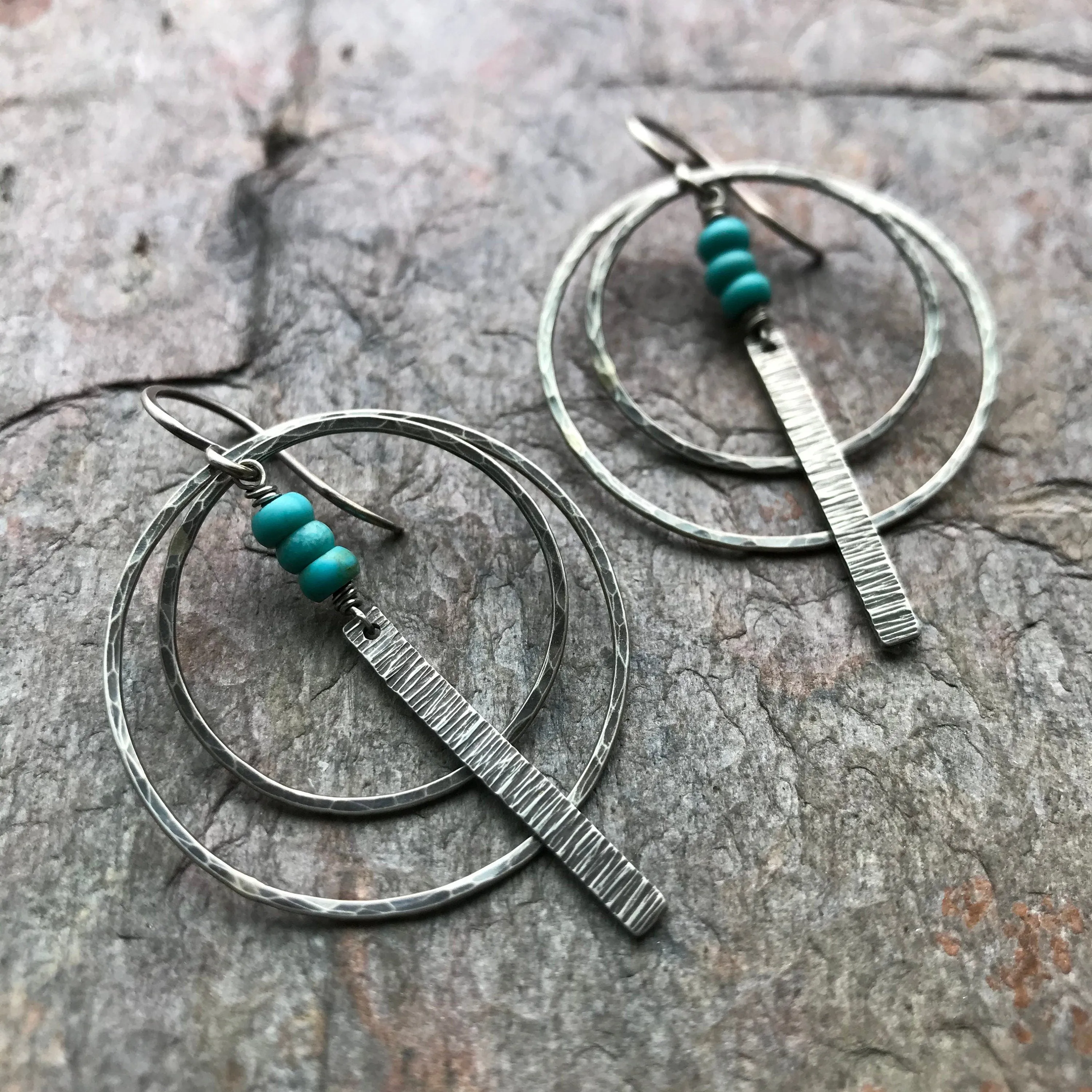Turquoise Sterling Silver Earrings