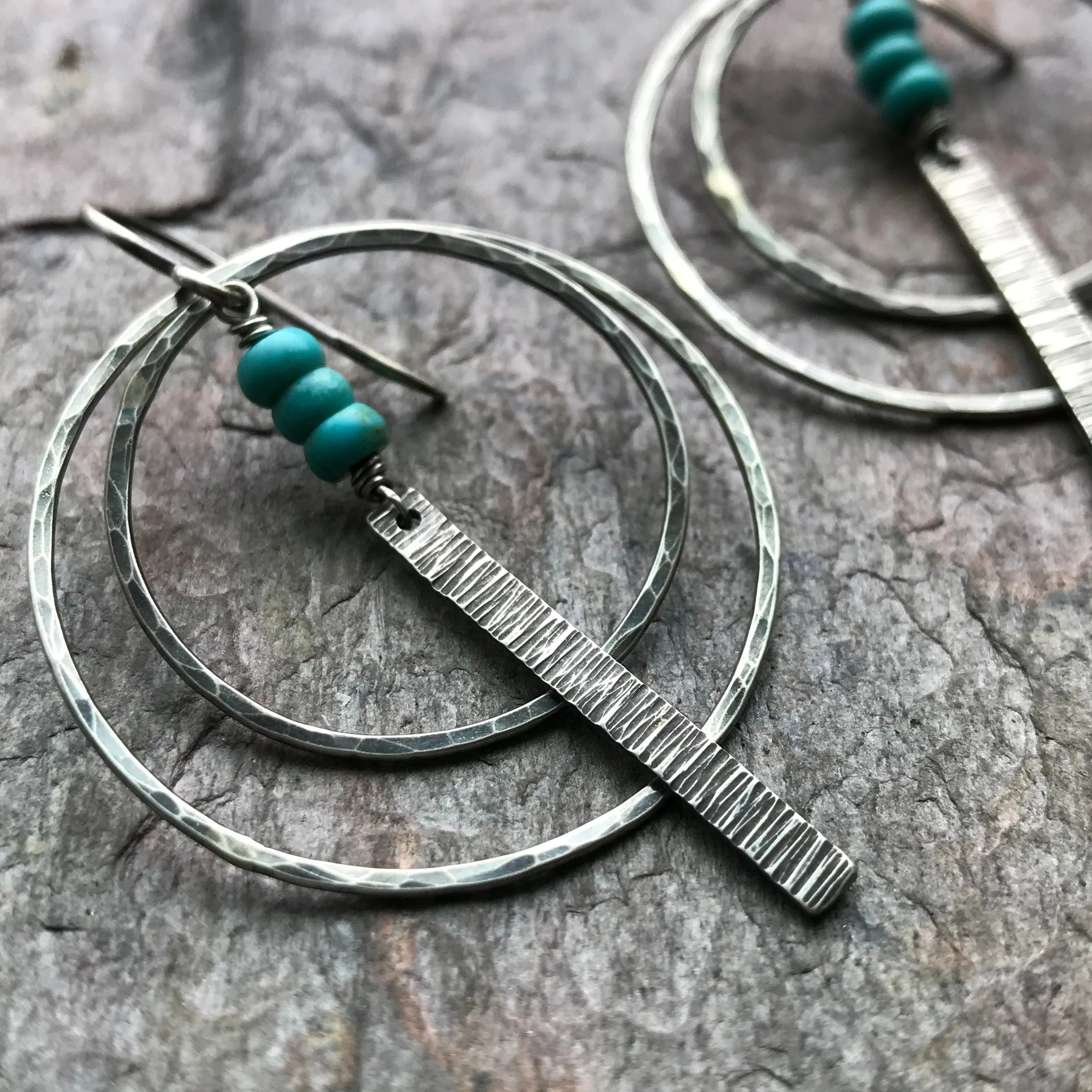 Turquoise Sterling Silver Earrings