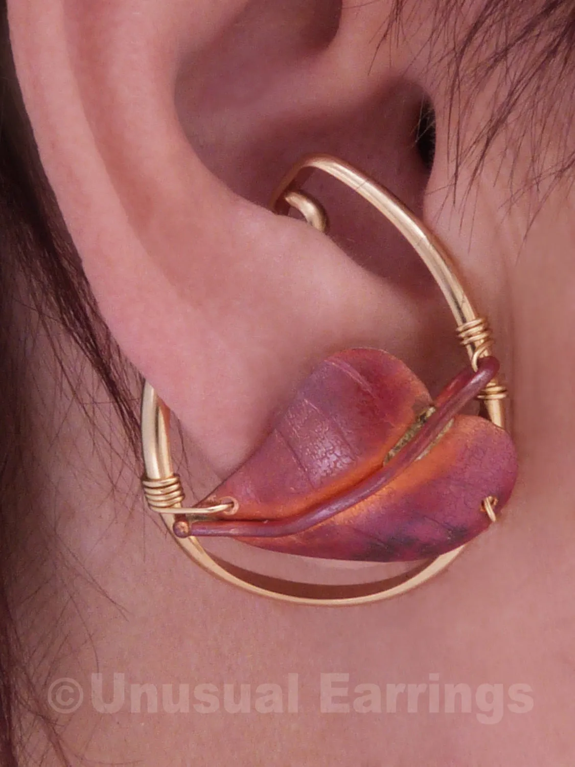 Valencia - Gold Filled copper leaf