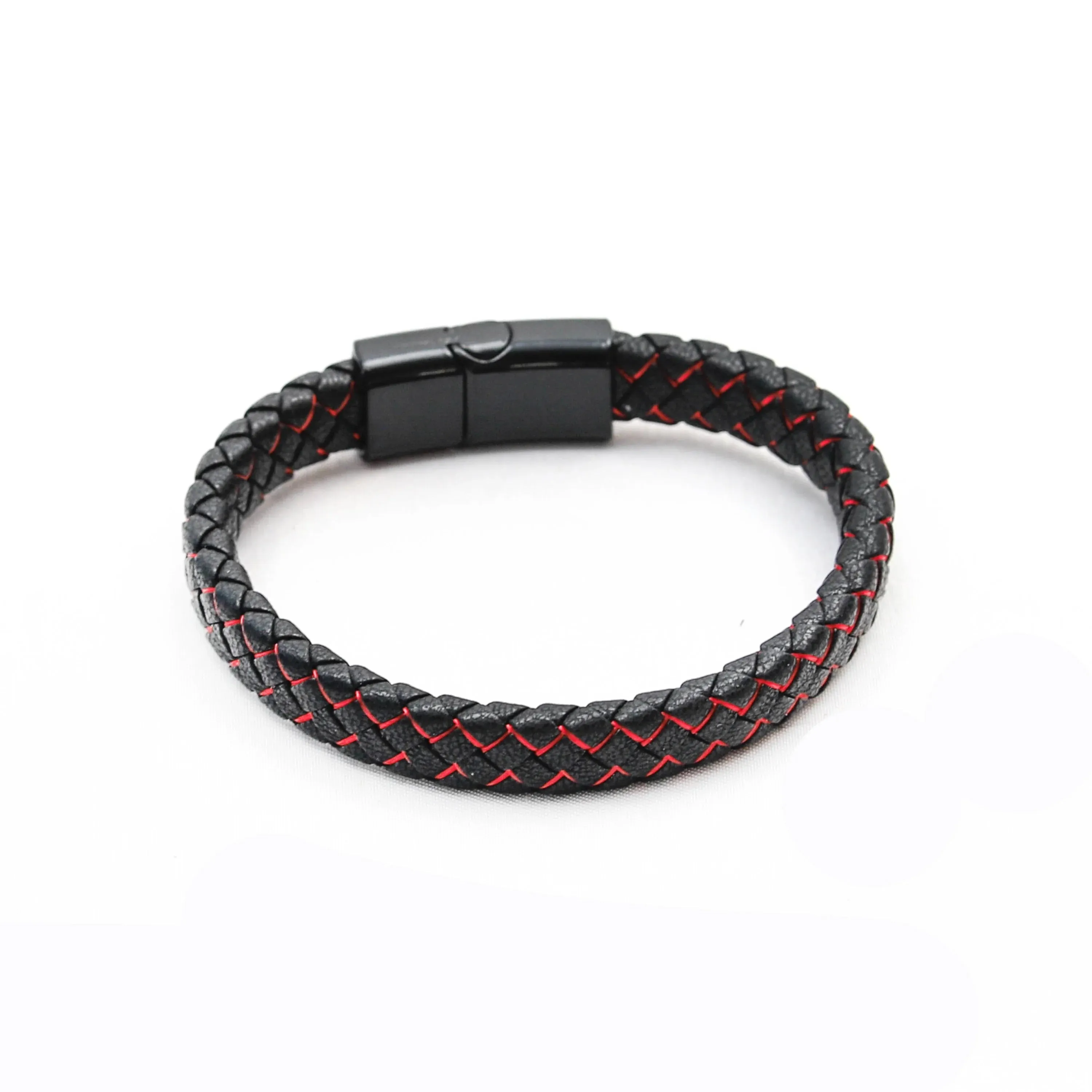 Valerio Dario Braided Leather Bracelets